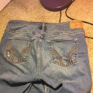 Hollister skinny jeans (ripped)
